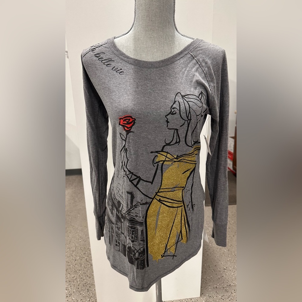 Disneys belle long sleeve T shirt